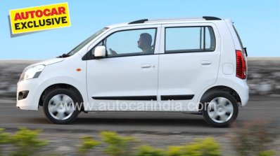 Maruti Wagon R AMT side photo