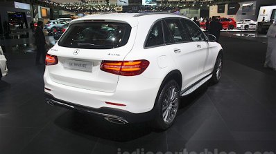 Mercedes GLC exhaust at DIMS 2015