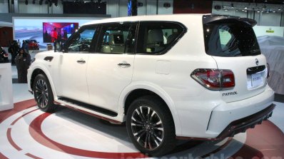 Nissan Patrol Nismo alloy wheels at DIMS 2015