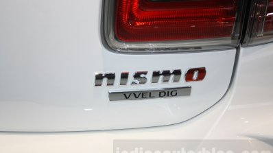 Nissan Patrol Nismo badge at DIMS 2015
