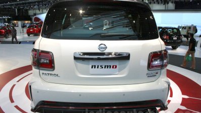 Nissan Patrol Nismo rear at DIMS 2015