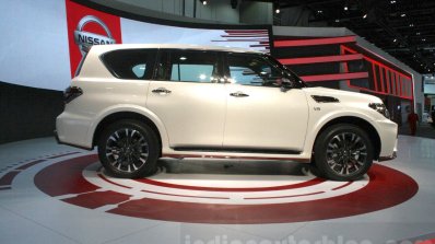 Nissan Patrol Nismo side at DIMS 2015