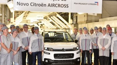 Novo 2016 Citroen Aircross production