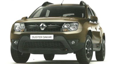 Renault Duster Dakar Edition front quarter to launch in Brazil