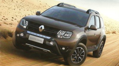 Renault Duster Dakar Edition front three quarter to launch in Brazil