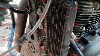 Royal Enfield Himalayan oil-cooler prototype spied
