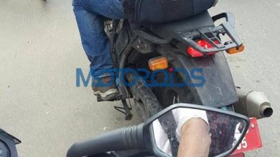 Royal Enfield Himalayan topcase mount spied
