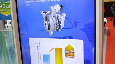Toyota Variable Nozzle Turbocharger for GD engines poster showcased at TMS 2015