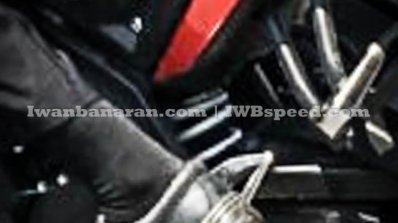 Yamaha M-Slaz monoshock spied in Indonesia