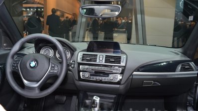 2016 BMW 1 Series dashboard at 2015 Frankfurt Motor Show