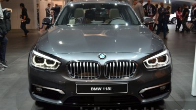 2016 BMW 1 Series face at 2015 Frankfurt Motor Show