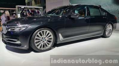 2016 BMW 7 Series front three quarter at 2015 Thai Motor Expo