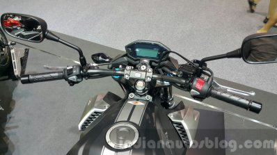 2016 Honda CB500F handlebar at the 2015 Thailand Motor Expo