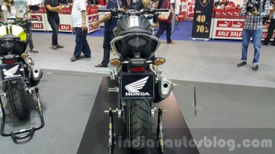 2016 Honda CB500F rear at the 2015 Thailand Motor Expo