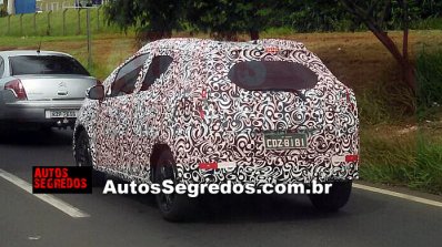 2016 Honda Fit Twist (Jazz Cross) rear three quarter spotted testing