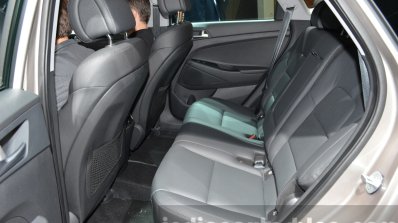 2016 Hyundai Tucson rear seats at 2015 Frankfurt Motor Show