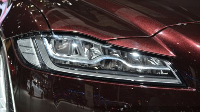 2016 Jaguar XF headlights at the 2015 Shanghai Auto Show