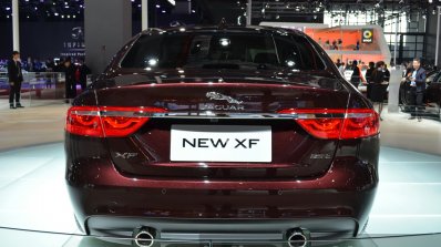 2016 Jaguar XF rear at the 2015 Shanghai Auto Show
