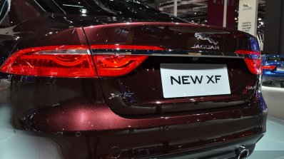 2016 Jaguar XF rear fascia at the 2015 Shanghai Auto Show