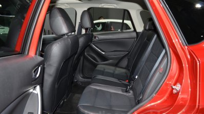 2016 Mazda CX-5 rear seats at the 2015 Shanghai Auto Show