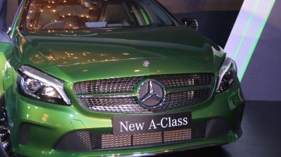 2016 Mercedes Benz A class front grille launch