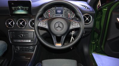 2016 Mercedes Benz A class steering launch