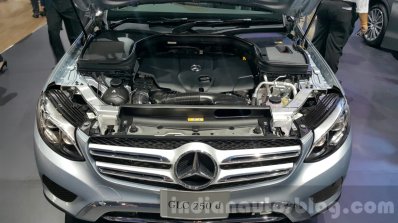 2016 Mercedes-Benz GLC engine bay at 2015 Thai Motor Expo