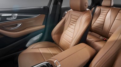2016 Mercedes E Class interior passenger seats unveiled