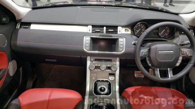 2016 Range Rover Evoque dashboard at 2015 Thai Motor Expo