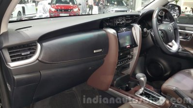 2016 Toyota Fortuner dashboard trims at 2015 Thailand Motor Expo
