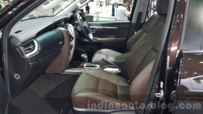 2016 Toyota Fortuner seat upholstery at 2015 Thailand Motor Expo