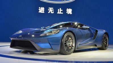 2017 Ford GT front three quarters left at 2015 Shanghai Auto Show