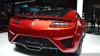 Acura NSX rear at 2015 Shanghai Auto Show
