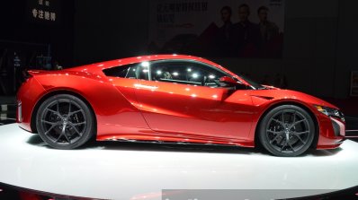 Acura NSX side at 2015 Shanghai Auto Show