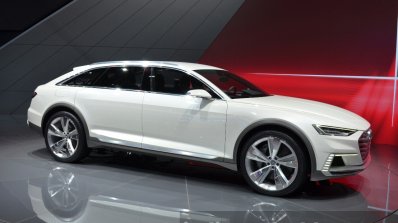 Audi Prologue Allroad Concept front three quarters right far  at 2015 Shanghai Auto Show