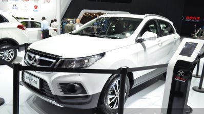 BAIC Senova X55 front three quarters at the 2015 Shanghai Auto Show