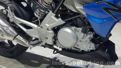 BMW G310R engine at 2015 Thailand Motor Expo