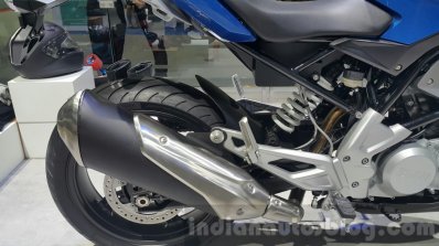 BMW G310R exhaust at 2015 Thailand Motor Expo