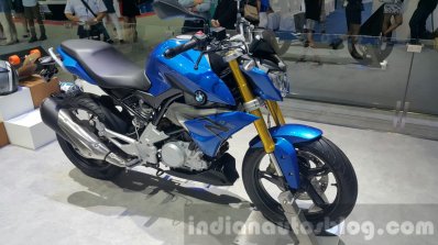 BMW G310R front quarter at 2015 Thailand Motor Expo