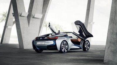 BMW i8 Spyder concept doors open