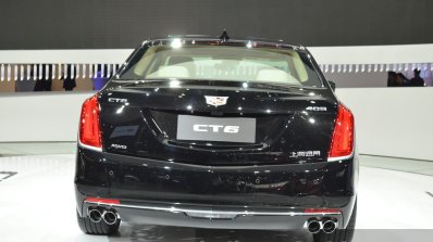 Cadillac CT6 rear fascia at 2015 Shanghai Auto Show