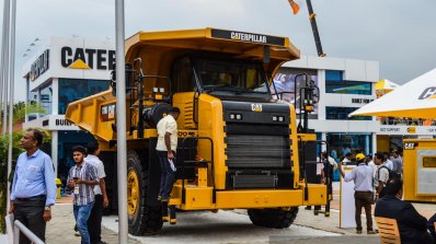 Caterpillar 770G front at EXCON 2015