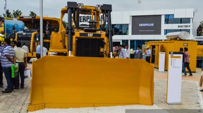 Caterpillar D6R front at EXCON 2015