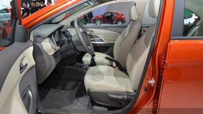 Chevrolet Sail 3 interior at 2015 Shanghai Auto Show