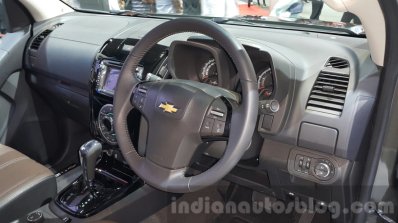 Chevrolet Trailblazer Urban package showcased interior at the 2015 Thailand Auto Expo