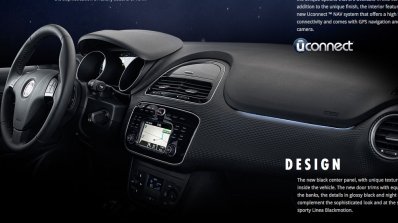 Fiat Linea Blackmotion interior