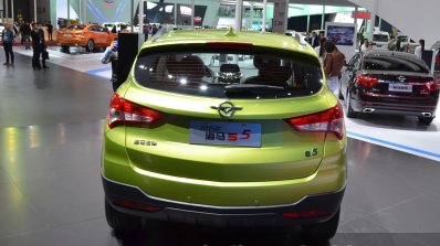 Haima S5 rear at the 2015 Shanghai Auto Show