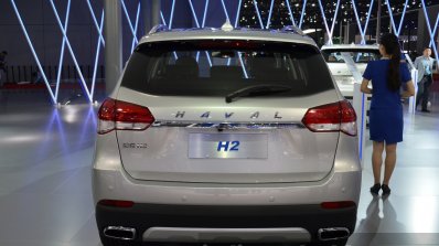 Haval H2 rear at the 2015 Shanghai Auto Show