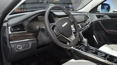 Haval H7 driver sde cabin at the 2015 Shanghai Auto Show