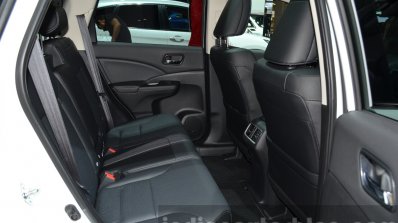 Honda CR-V facelift rear seats at 2015 Frankfurt Motor Show